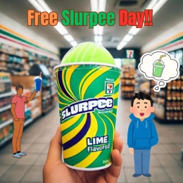 FREE SLURPEE DAY❗️
Beat the heat and stop by your local 7 Eleven for a FREE slurpee Today!! 
#austinwatersatx #westwoodresidential #freeslurpeeday Instagram post from @austinwatersatx on July 11, 2024 10:16:05am